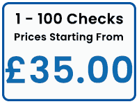 Price of bulk DBS checks - £35 each for 1 - 100 checks